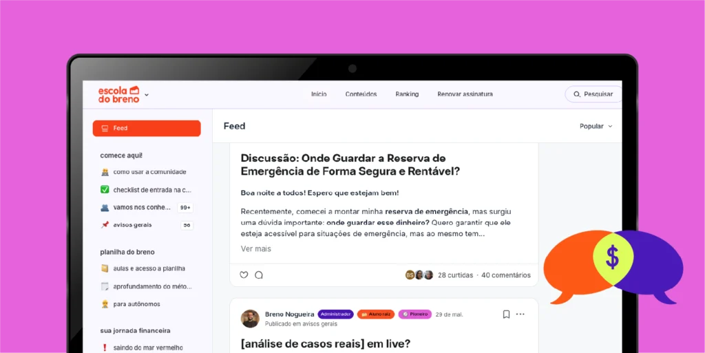 a comunidade da escola do breno